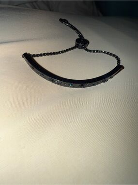 Michael Kors Adjustable Bar Bracelet with Sparkling Accents